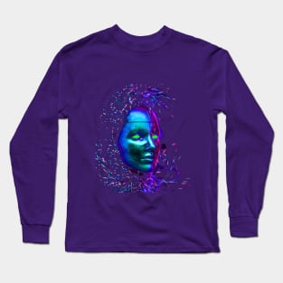 Face Smile Girl bkr Long Sleeve T-Shirt